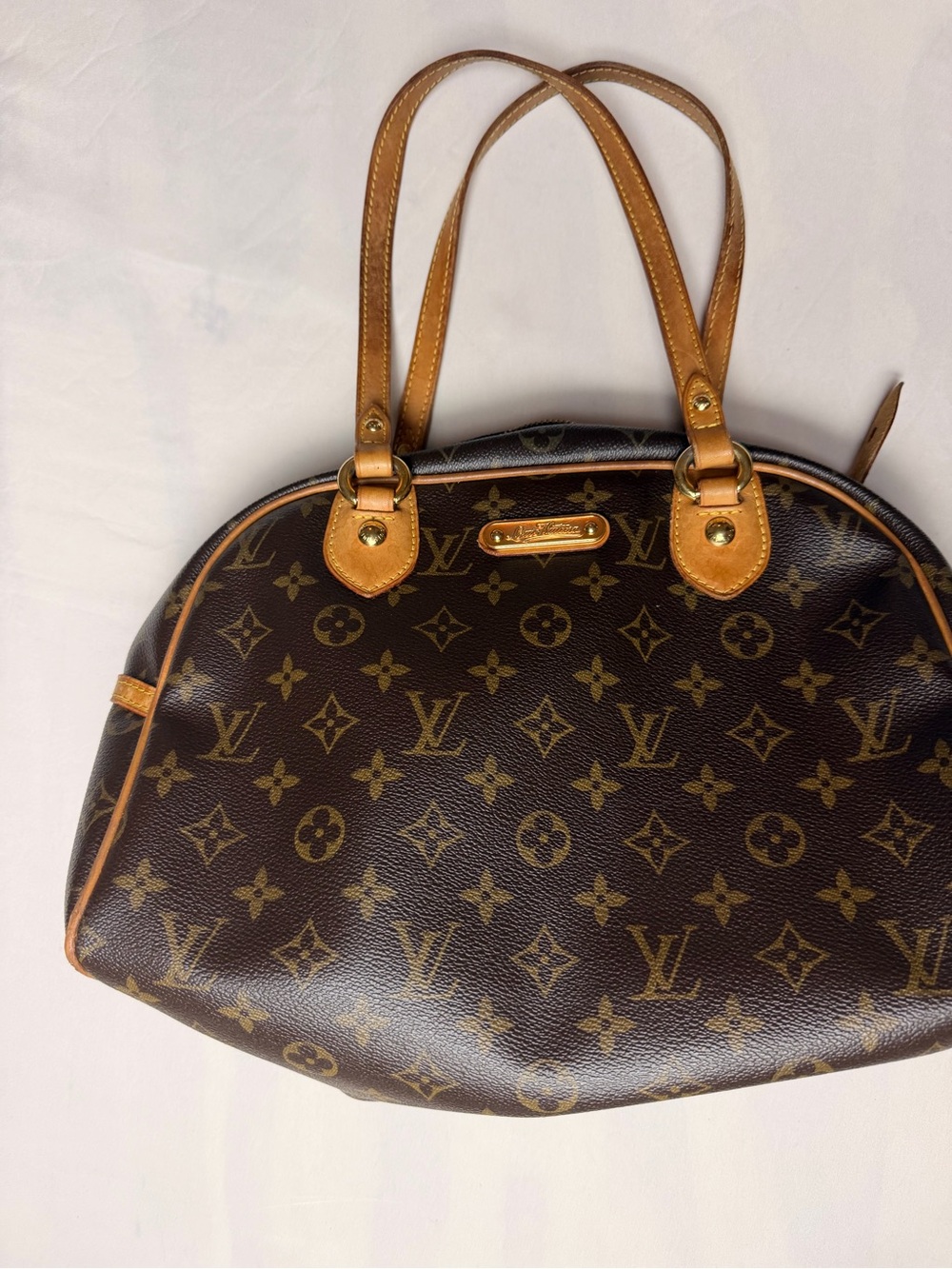💼 Authentic Louis Vuitton Montorgueil PM Monogram Canvas Shoulder Bag VINTAGE 🔥